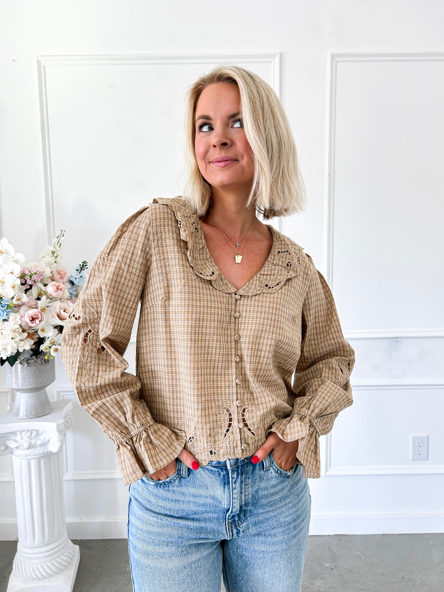 HARVEST FLORAL BLOUSE main image 1